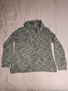 Stitch Fix Loveappella Green Cowl Neck Knit